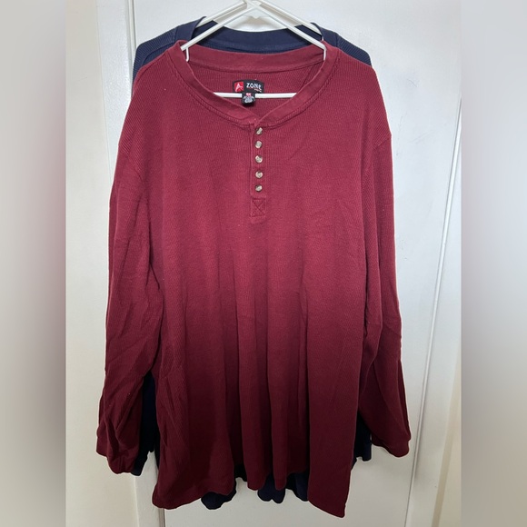 Other - Red Men's Casual Button Down Shirt